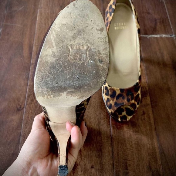Stuart weitzman leopard pumps - Picture 2 of 4